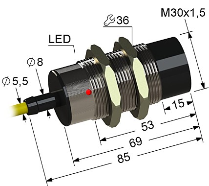 Индуктивный датчик Мега-К VB2-30M85-15N74-Z