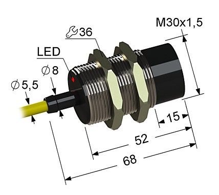 Индуктивный датчик Мега-К VB2-30M68-15N31-Z