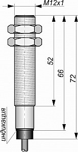 Индуктивный датчик СКБ Индукция ИВ01-NO-AC-Z-ПГ(Л63)