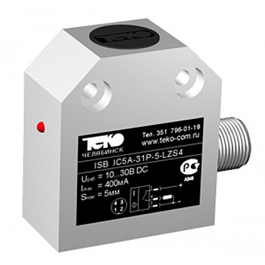 Индуктивный датчик ТЕКО ISB IC5A-31N-5-LS4