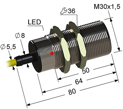 Индуктивный датчик Мега-К VB2-30M80-10B61-Z