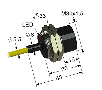 Индуктивный датчик Мега-К VB2-30M48-15N21-Z