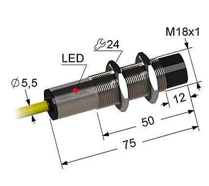 Индуктивный датчик Мега-К VB2-18M75-8N84-K