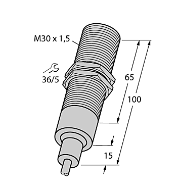 Индуктивный датчик TURCK BI10-EM30-AP6/S907