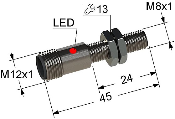 Индуктивный датчик Мега-К PS2-08M45-2B41-C4