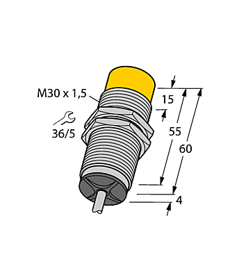 Индуктивный датчик TURCK NI15-M30-LIU