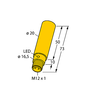 Индуктивный датчик TURCK NI10-K20-AP6X-H1141