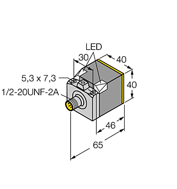 Индуктивный датчик TURCK NI25U-CK40-ADZ30X2-B3131