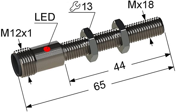 Индуктивный датчик Мега-К PS2-08M65-2B21-C4