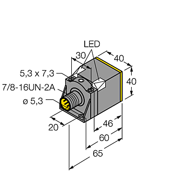 Индуктивный датчик TURCK NI35U-CK40-ADZ30X2-B1131
