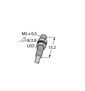 Индуктивный датчик TURCK BI1-EG05K-AP6X