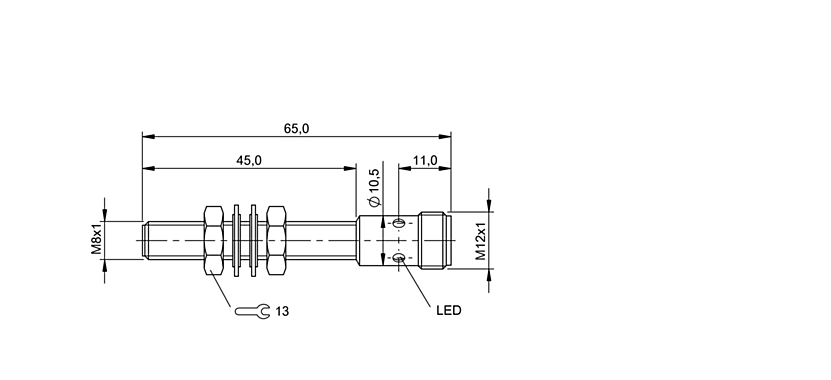 Индуктивный датчик Balluff BES M08MH1-POC15B-S04G